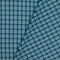 Navy Blue-Teal-Multi Plaid Cotton-Polyester Madras Woven Fabric By the Yard